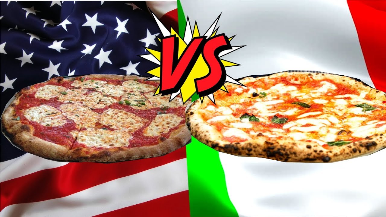 american pizza vs italian pizza